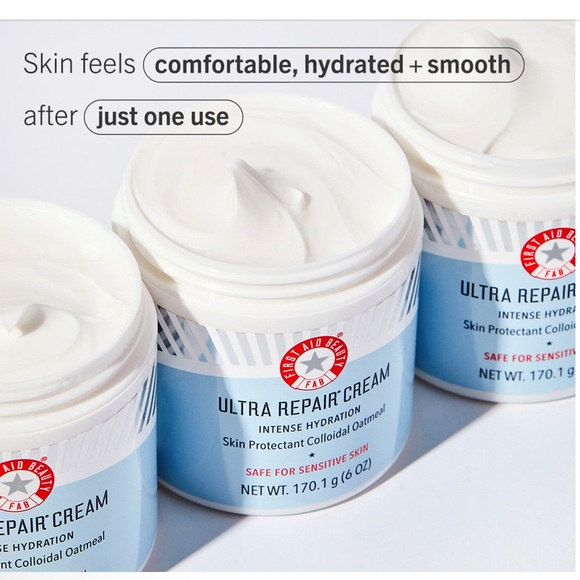 New First Aid Beauty ultra repair cream 6 oz & 1oz containers - Picture 3 of 7